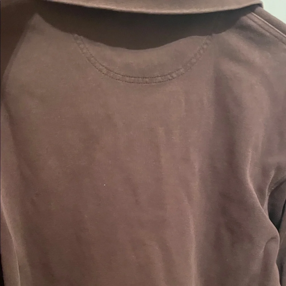 Burberry Brit quarter zip pullover swestshirt